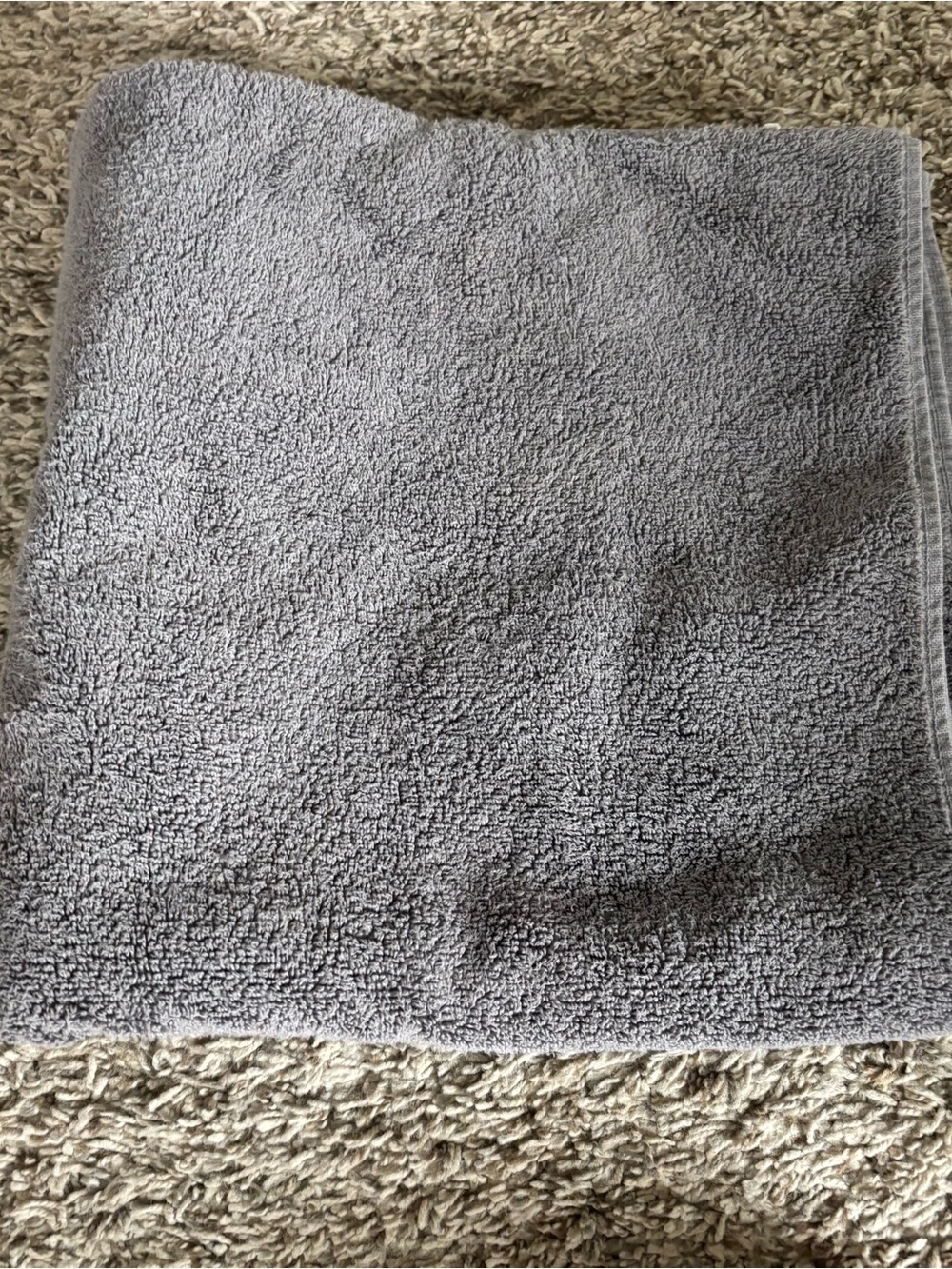 kate spade Gray Plush Hand Towel - Soft Everyday Luxury